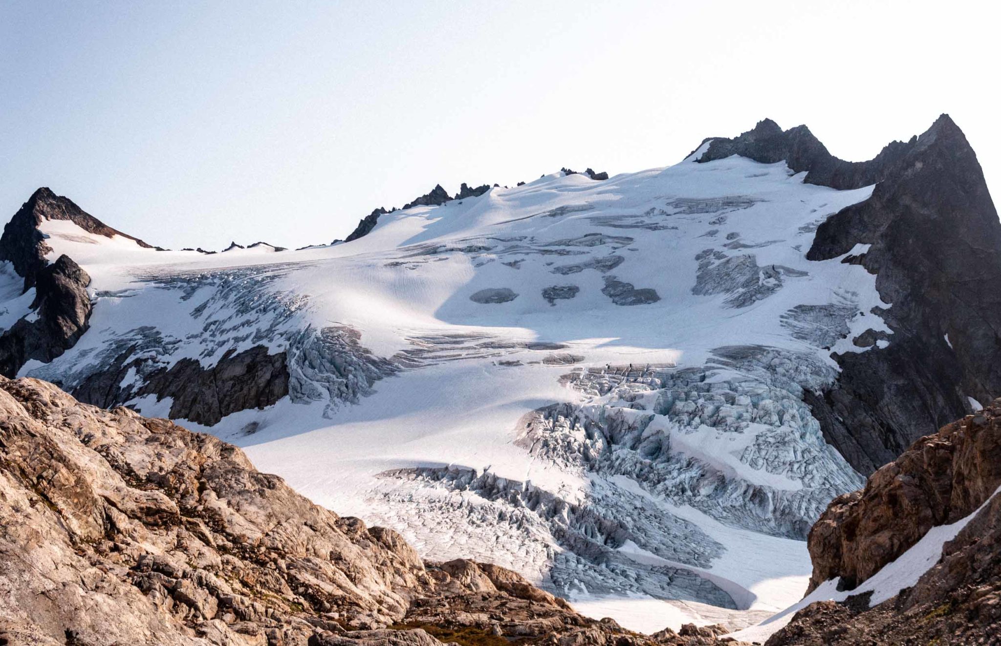 chilling on glaciers | snowfield peak - alpine wanderlust