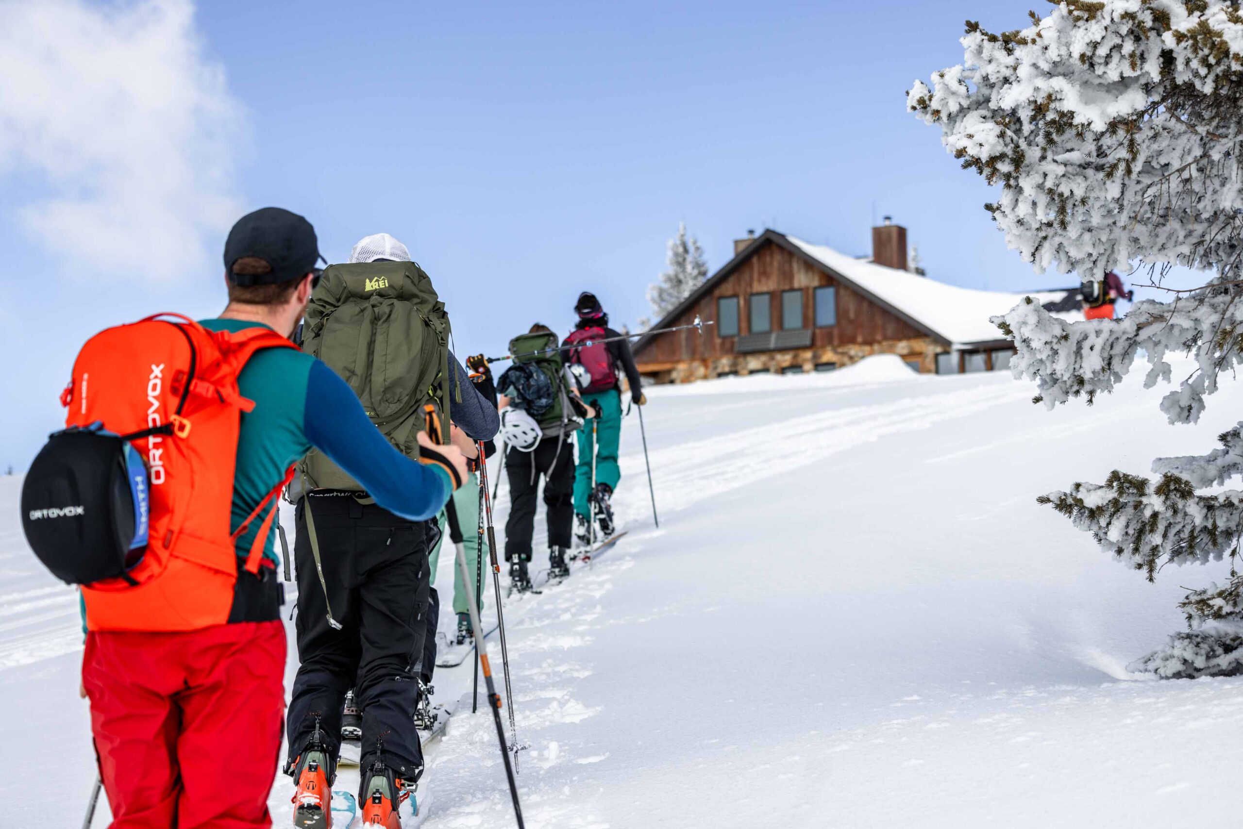 elevation is no joke | fowler-hilliard hut overnight ski tour