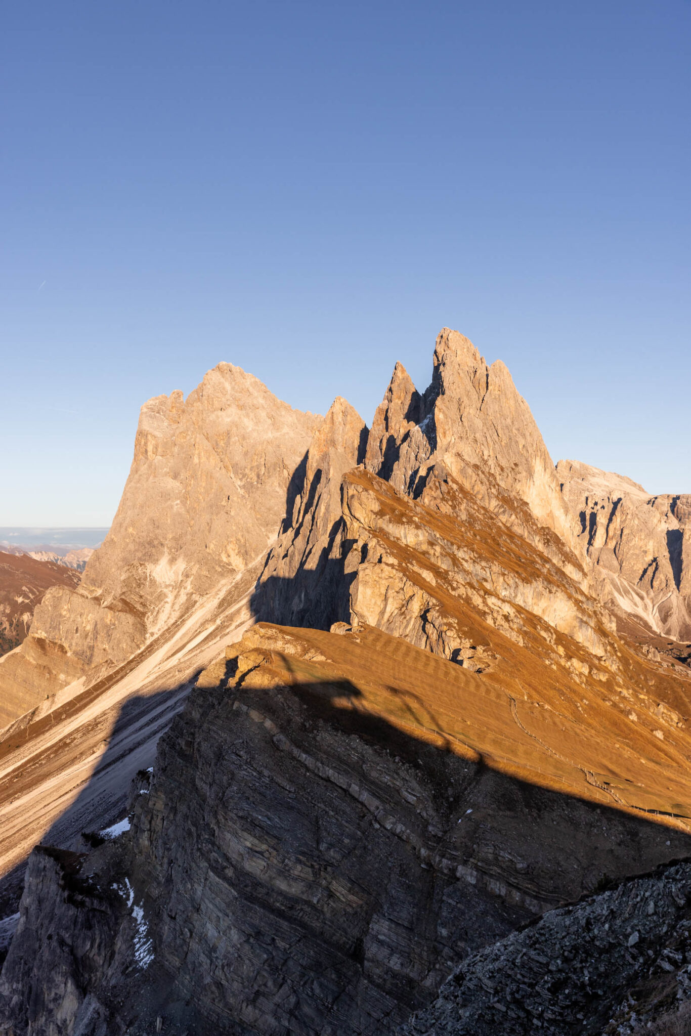 rising to the ridge | how to visit seceda - alpine wanderlust